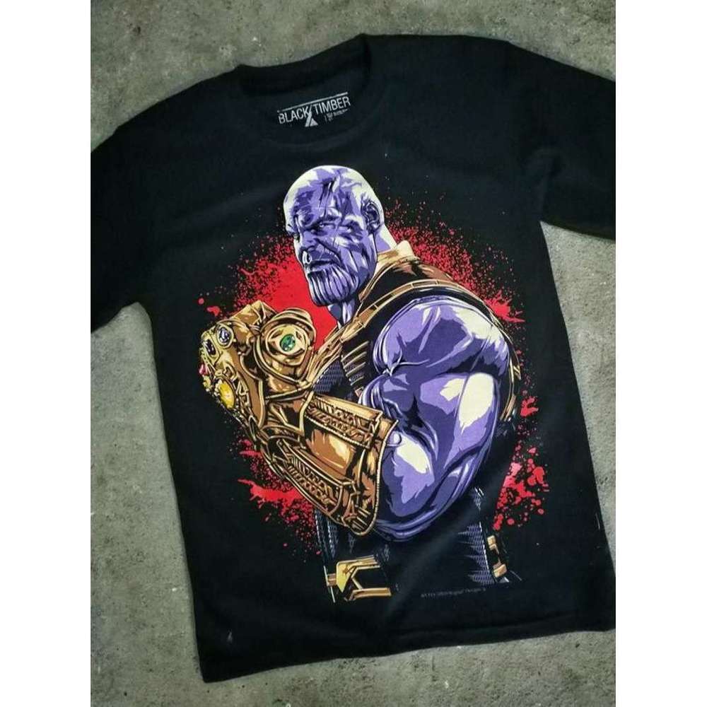 Thanos Marvel Villain Infinity Saga Fan Graphic T-Shirt